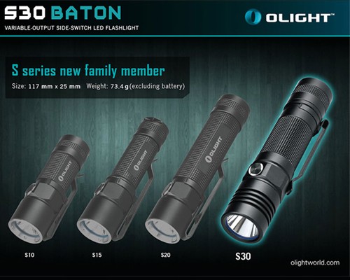 Đèn pin Olight S30 Baton