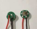 Bảng mạch công tắc đèn pin có đèn led Loại công tắc: điện tử  Có 2 led đỏ Kích thước: 12mmx 4mm (tròn) Dùng cho đèn pin và một số thiết bị khác Giá: 100.000 VNĐ Chi tiết liên hệ 0907706024 (Mr. Hiền)